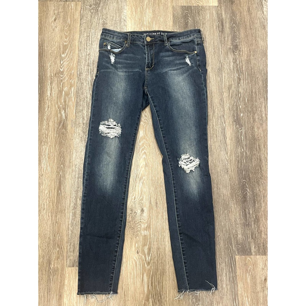 Articles of Society distressed jeans Prairie wash women's size 29